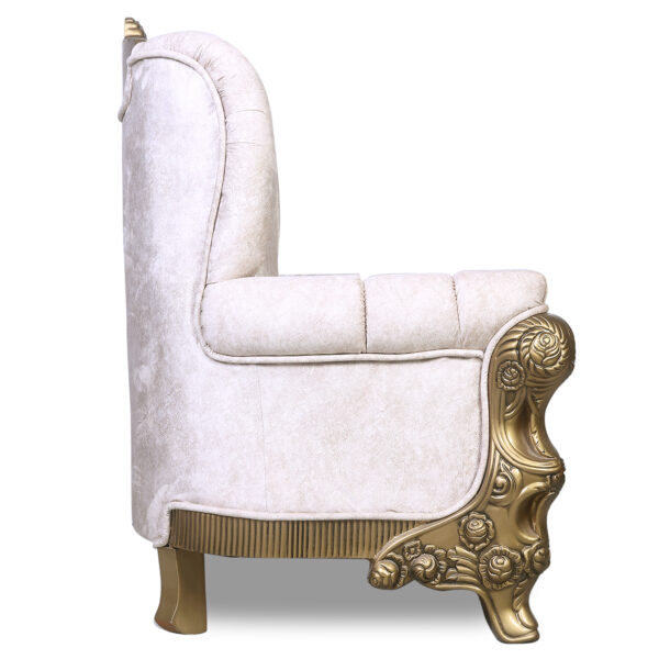 Lord 1 Seater Sofa in Turquise color by Fern India