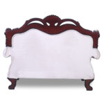 Lotus 2 Seater sofa in Wenge Color by fern India