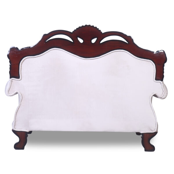 Lotus 2 Seater sofa in Wenge Color by fern India