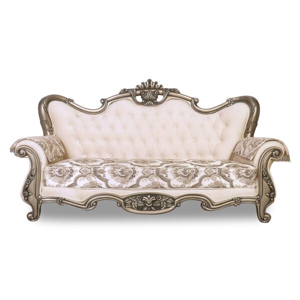 Mud 3 Seater Sofa in Turquise color by fern India
