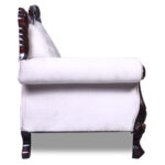 Lotus 3 Seater Sofa in Wenge color by Fern India