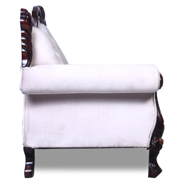 Lotus 3 Seater Sofa in Wenge color by Fern India