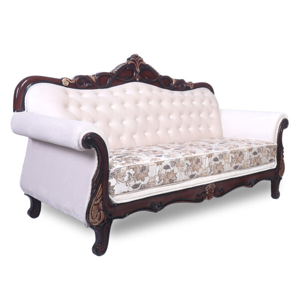 Dragon 3 Seater sofa in Maroon Color by Fern India