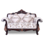 Dragon 2 Seater Sofa in Wenge color by Fern India