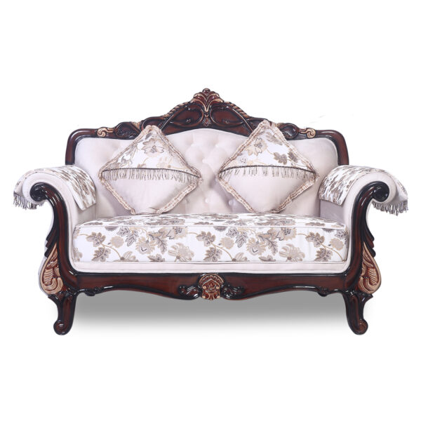 Dragon 2 Seater Sofa in Wenge color by Fern India
