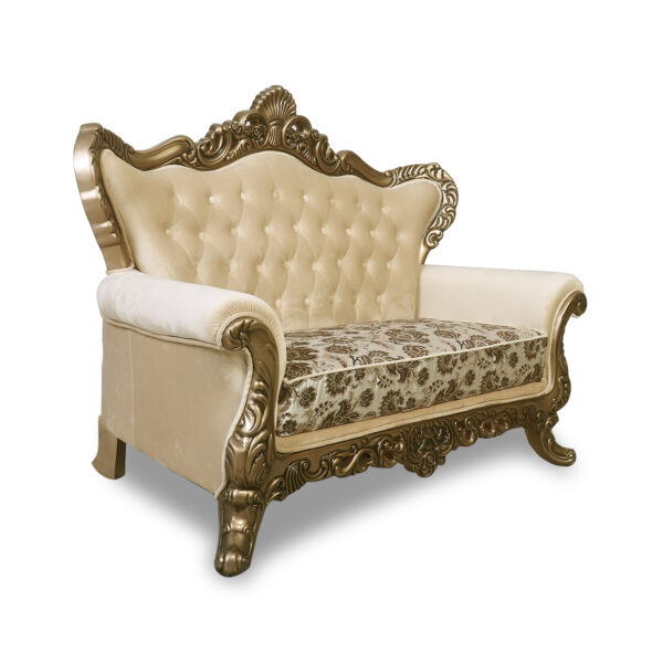 Lily 2 Seater Sofa in turquise Color by Fern India