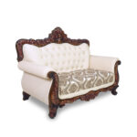 Trendy 2 Seater Sofa in Honey Brown color by Fern India