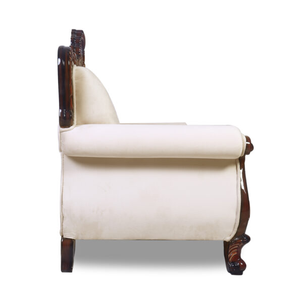 Trendy 2 Seater Sofa in Honey Brown color by Fern India