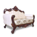 Twisted kan 2 Seat sofa in Honey Brown by Fern India