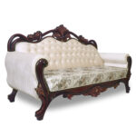 Twisted kan 3 Seat sofa in Honey Brown by Fern India
