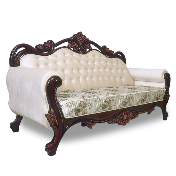 Twisted kan 3 Seat sofa in Honey Brown by Fern India